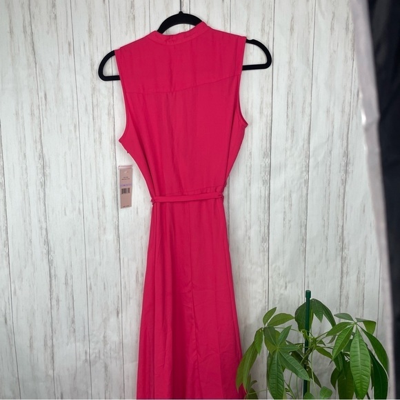 NWT NANETTE LEPORE  Waist Tie Sleeveless Dress in Monticello - Picture 9 of 10